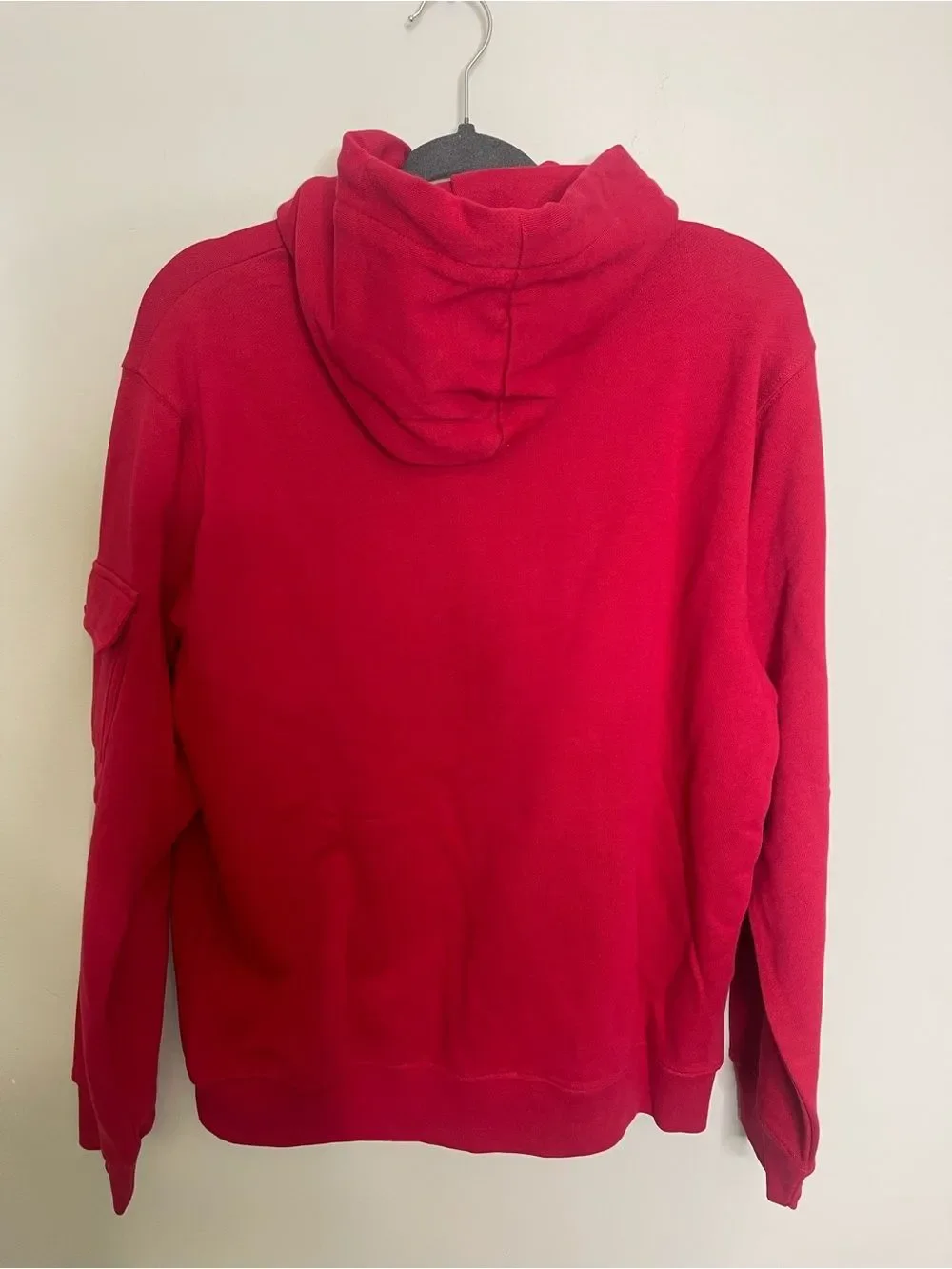 $275 The Kooples Red Hoodie Size Premium Cotton Streetwear Pullover NWT